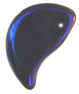 991602  Black Diamond Dolphin Pendant with Coating 32x20mm 50g