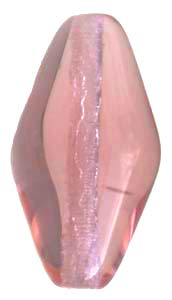 991636 Light Rose Bicone 21x12mm  50g