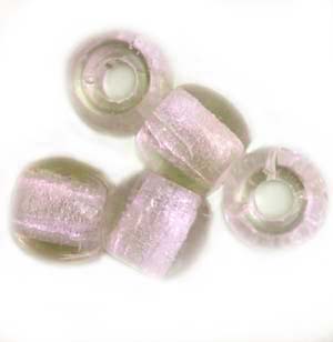 991638 Light Pink Sparkle Round 8x8mm  25g