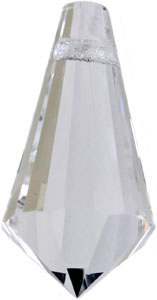 Drop 181 6.5x13mm Crystal 1pcs