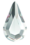 MC Pear FB 8x4.8mm Crystal  10pcs