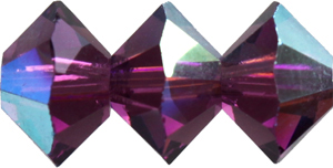 MC Spacer 451 49 301 3x5mm Amethyst AB 10pcs