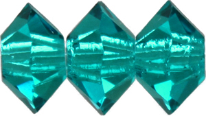 MC Spacer 451 49 301 3x5mm Blue Zircon 10pcs