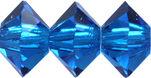 MC Spacer 451 49 301 4x6mm Capri Blue 10pcs