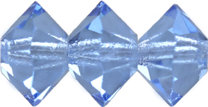 MC Spacer 451 49 301 4x6mm Light Sapphire 10pcs