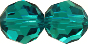 SW5000 Blue Zircon 6mm 10pcs