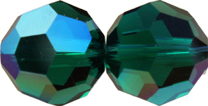 SW5000 Emerald AB 10mm 6pcs