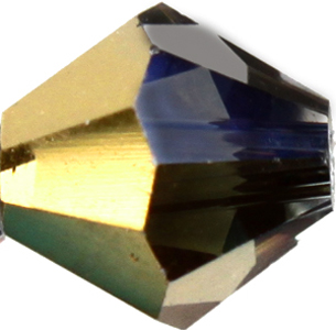 451 69 302 Crystal Aurum Half 6mm 10pcs
