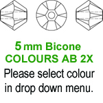 WhMC 451 69 302 Colour AB 2x 5mm 576pcs WhMC 451 69 302 Colour AB 2x 5mm 576pcs