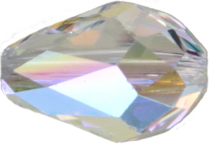 Pear 451 55 001 9x6mm Crystal AB 1pcs