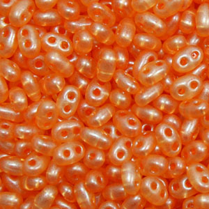 RTwin Bd cz 66532 size 2.5 x 5mm  Fr Tangerine 25grams