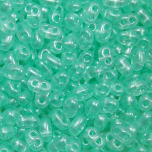 RTwin Bd cz 66533 size 2.5 x 5mm  Fr Mint Green 25grams