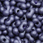 RFarfalle Bead cz 66589 size 3.2 x 6.5mm Matt Metallic Purple50grams