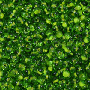RFarfalle Bead cz 66595 size 2 x 4mm Peridot Geern White Lined  50grams