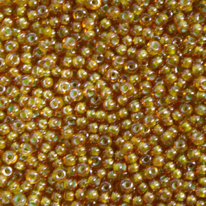 RSeed Bd cz 66599 size 10 Lt. Topaz Saffron Yellow Lined  50grams