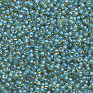 RSeed Bd cz 66601 Lt. Toapz Aqua Lined size 9 50grams