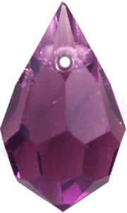 Drop 681 6x10mm Amethyst 1pcs