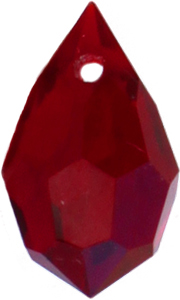 Drop 681 6x10mm Siam 1pcs