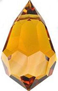 Drop 681 6x10mm Topaz 1pcs