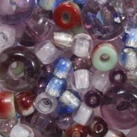Donut Shaped Bead Mix 007 100g 