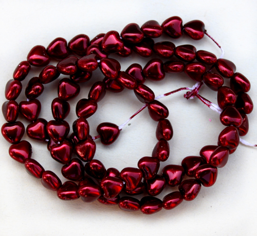 132 79001 70498 heart 6x6mm 1 string