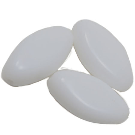 991643 White Almond  18x8mm  50g