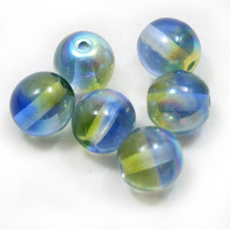 991693 Light Blue/Green 6x6mm 200pcs