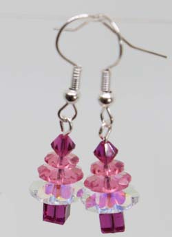 Earring Kit - Always pink 1 pair