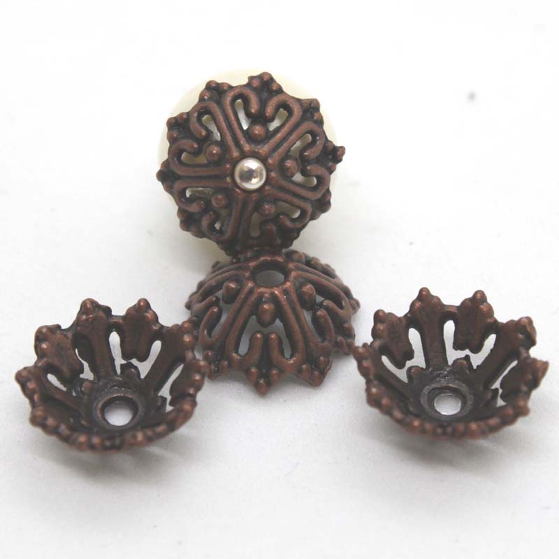 BCap012 Antique copper finish 20 Caps