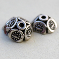 BCap143 Antique Silver Finish 20 Caps BCap143 Antique Silver Finish 20 Caps