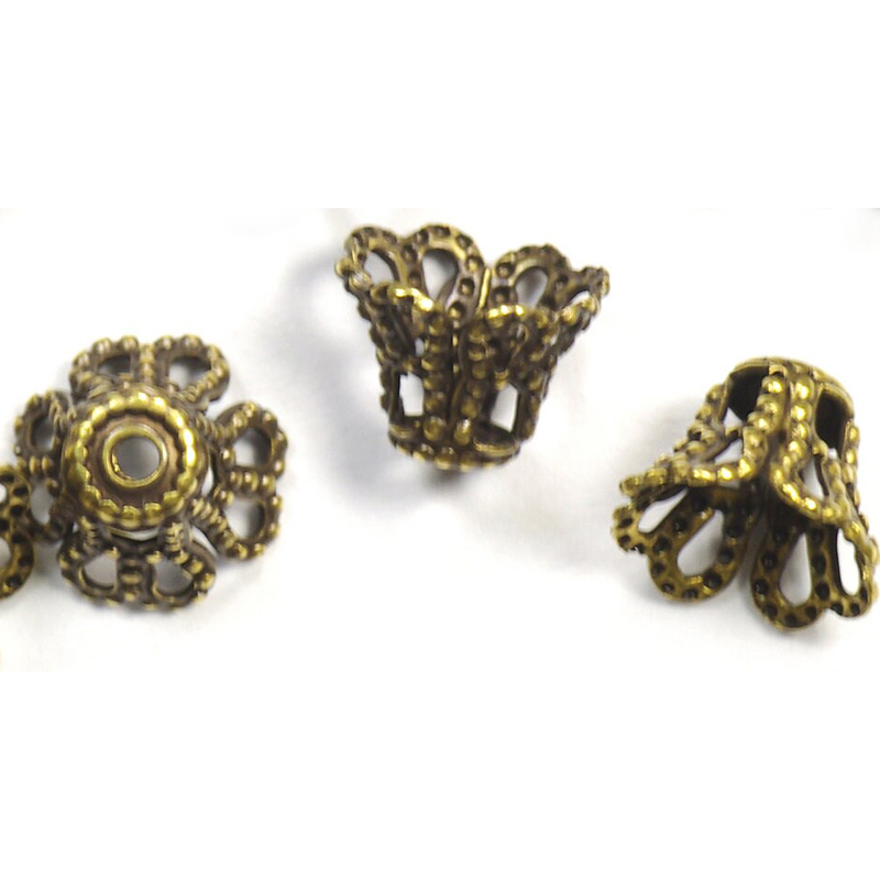 BCap212 Antique Brass Finish 20 Caps
