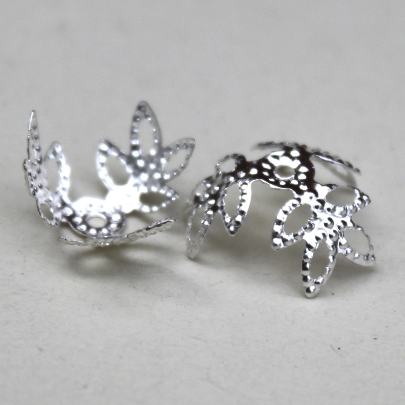 BCap301 Silver plated 20 Caps