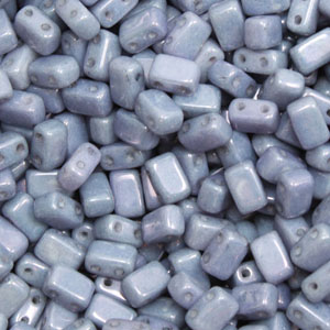 Cz Brick Beads 6x4mm 02010/14464 Light Grey 50pcs
