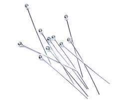FN Ball Pin Sterling Silver 50mm 10pcs