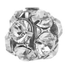 Ball 7192 6000 6mm Crystal/Silver 1pcs