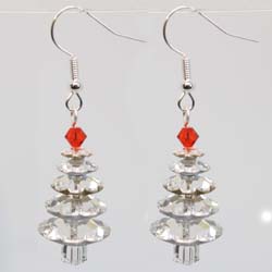 Xmas Tree Earrings Kit - Big Ice 1 pair