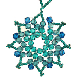 Cristmas Crystal Star Small Blue Zircon Kit