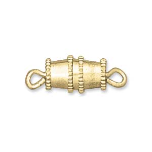 FN CL125 Screw Clasp Gold pl. 4x15mm 4pcs