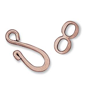 FN CL127 Copper Hook Clasp 23mm 10 pcs