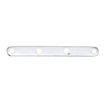 FN CN141 Silver pl. Spacer Bar 4 holes 27x3mm 10pcs FN CN141 Silver pl. Spacer Bar 4 holes 27x3mm 10pcs