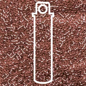 MYU DB1202 Silver Lined dk Cranberry 11 7.2gm