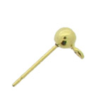 FN ER114 Ear Posts Ball Gold 20pcs FN ER114 Ear Posts Ball Gold 20pcs