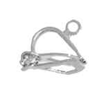 ER 120 Mini Ear Clip Silver 13mm 4pcs ER 120 Mini Ear Clip Silver 13mm 4pcs