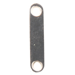 FN CN118 Silver pl. Spacer Bar 2 holes 11x2mm 50pcs FN CN118 Silver pl. Spacer Bar 2 holes 11x2mm 50pcs