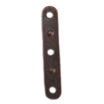 FN CN120 Ant. Copper Connector Bar 3 holes 20x3mm 50pcs FN CN120 Ant. Copper Connector Bar 3 holes 20x3mm 50pcs