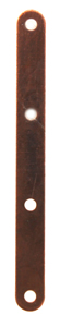 FN CN121 Ant. Copper Spacer Bar 4 holes 36x3mm 50pcs