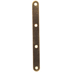 FN CN121 Gold pl. Spacer Bar 4 holes 36x3mm 50pcs FN CN121 Gold pl. Spacer Bar 4 holes 36x3mm 50pcs