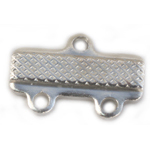 FN CN125 Silver pl. 2 to 1 Connector 13x9mm 4pcs FN CN125 Silver pl. 2 to 1 Connector 13x9mm 4pcs