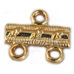 FN CN127 Gold pl. 2 to 1 Connector 11x9.5mm 4pcs FN CN127 Gold pl. 2 to 1 Connector 11x9.5mm 4pcs