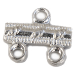 FN CN127 Silver pl. 2 to 1 Connector 11x9.5mm 4pcs FN CN127 Silver pl. 2 to 1 Connector 11x9.5mm 4pcs